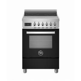 BERTAZZONI PRO6 4I 1E NE T Κουζίνα Ηλεκτρική με Επαγωγικές Εστίες 60cm Μαύρο